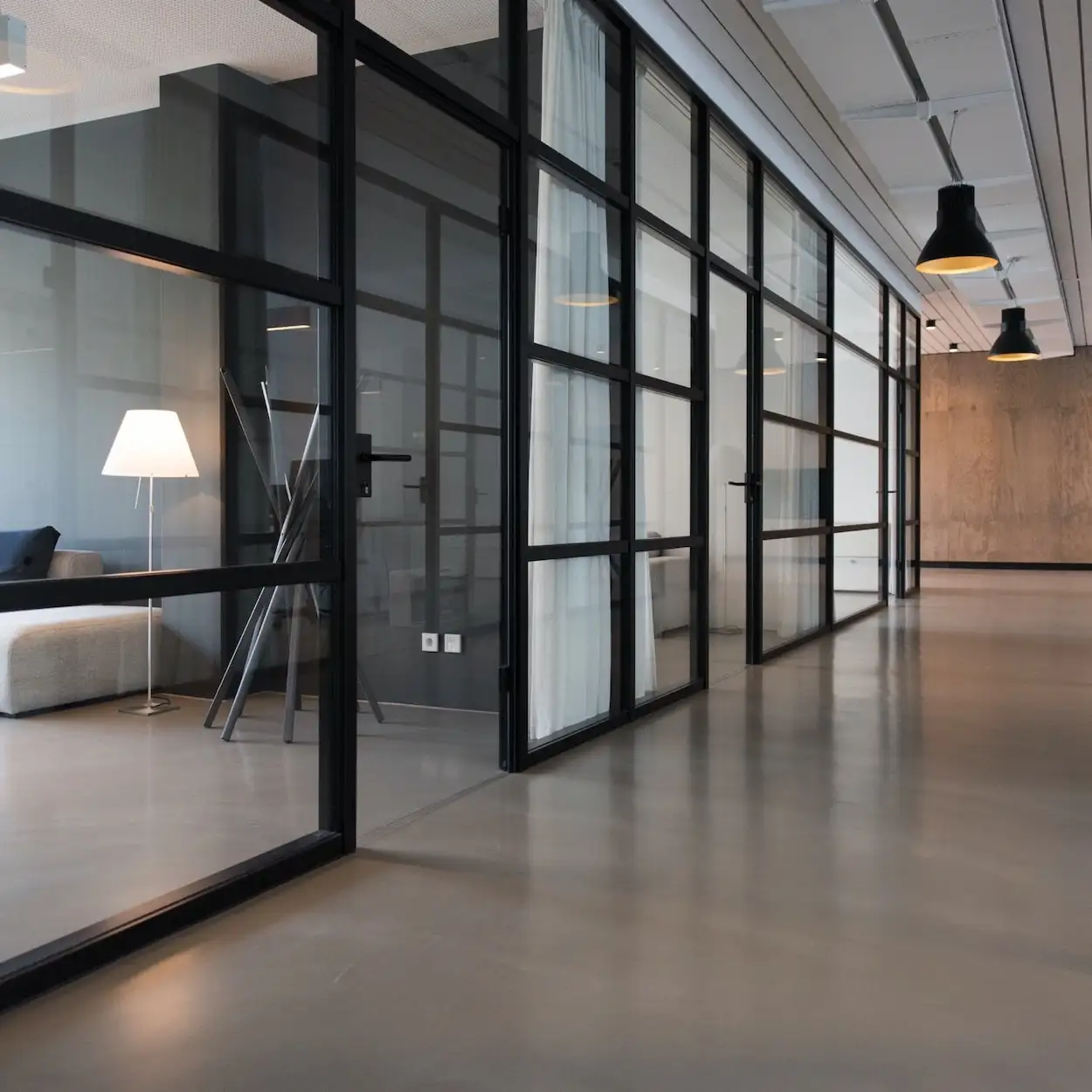 Interior of an office suite